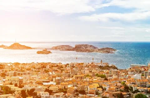 Marseille view Stock Photos