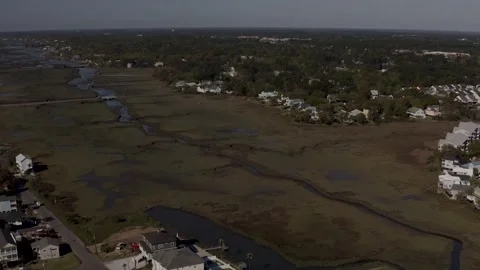 Marsh Lands Stock Footage 230756433