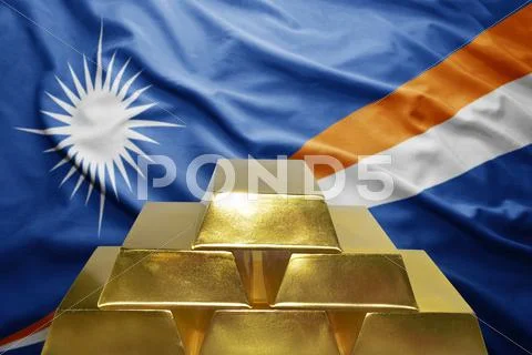 Marshall islands gold reserves Stock Photos