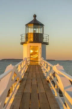Marshall Point Lighthouse Stock Photos