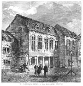 Marshalsea Prison 1790 Stock Illustration