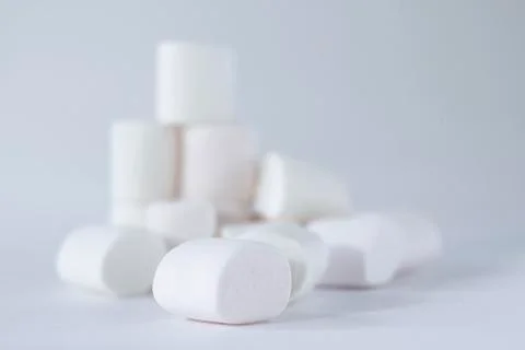 Marshmallow castle Stock Photos