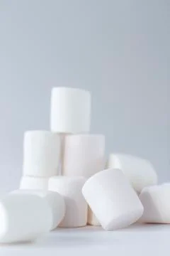 Marshmallow castle Stock Photos