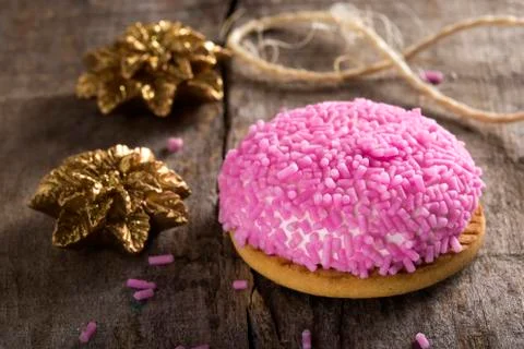 Marshmallow cookie Stock Photos