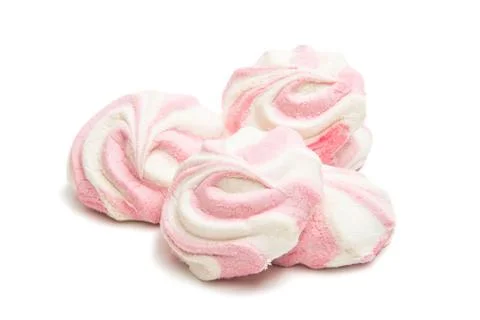 Marshmallow isolated Foto stock