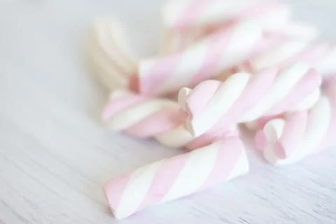Marshmallow pattern background Stock Photos
