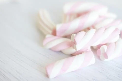 Marshmallow pattern background Stock Photos
