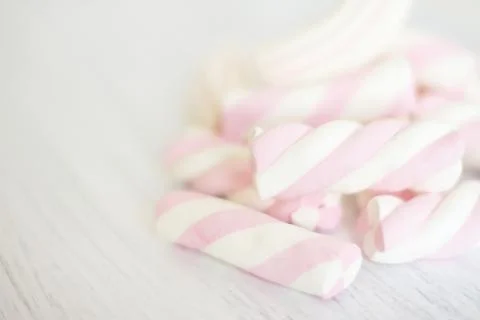 Marshmallow pattern background Stock Photos