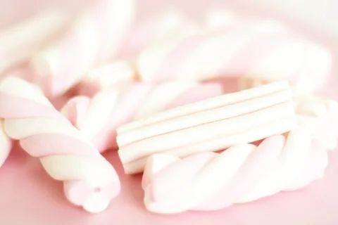 Marshmallow pattern background Stock Photos