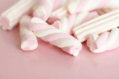 Marshmallow pattern background Stock Photos