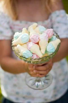 Marshmallow Foto stock