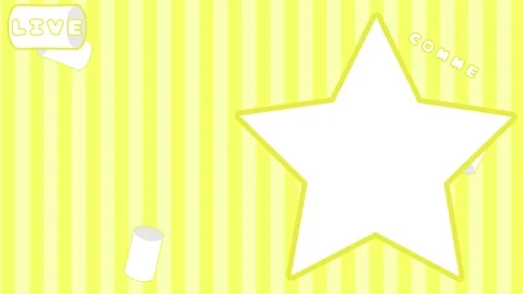 Marshmallow star Looping streaming background. 1080p Stock Footage 258881232