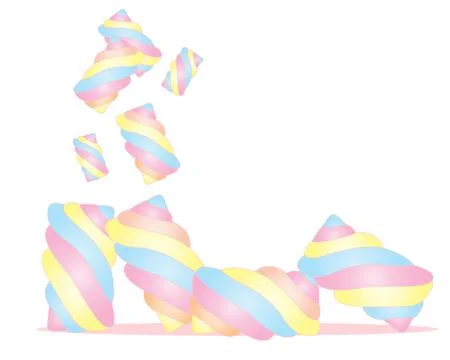 Marshmallows Stock Illustration