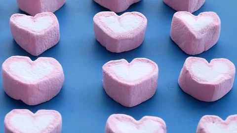 Marshmallows pan Stock Footage 99869220