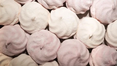 Marshmallows Texture Close Up, Stock Footage 344571229
