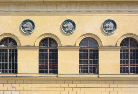 Marstall munich Stock Photos