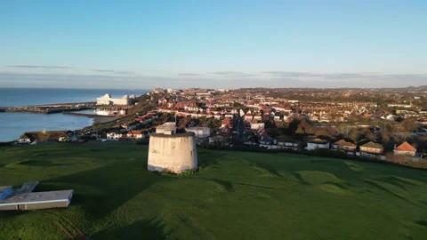 Martello Tower, Folkestone Stock Footage 237102634