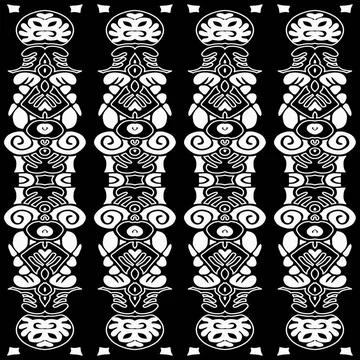 Marterpfal seamless vector graphic pattern with ornaments Copyright: xZoon... Stock Photos