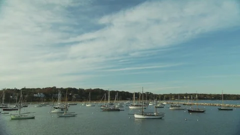 Martha's Vineyard, MA Stock Footage 123912833