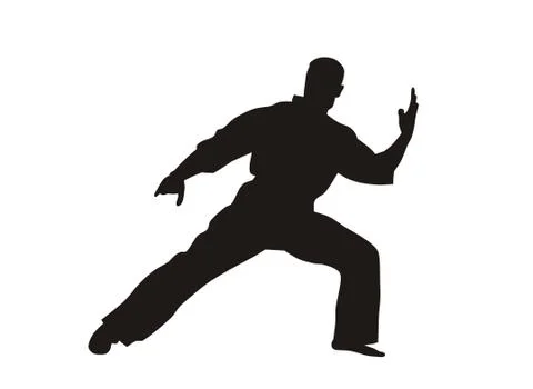 Martial art Stock Illustration