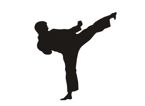 Martial art Stock Illustration