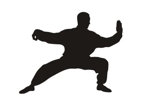 Martial art Stock Illustration