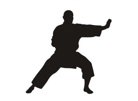 Martial art Stock Illustration