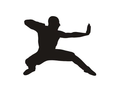 Martial art Stock Illustration