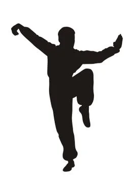 Martial art Stock Illustration