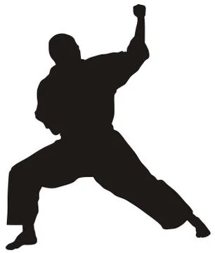 Martial art Stock Illustration