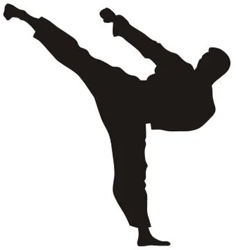 Martial art Stock Illustration