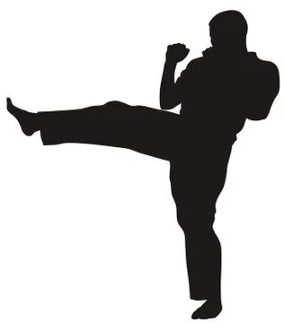 Martial art Stock Illustration