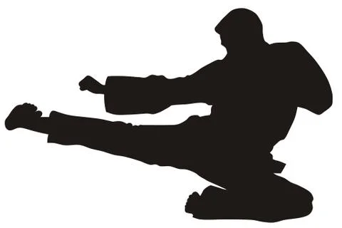 Martial art Stock Illustration