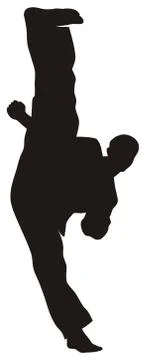 Martial art Stock Illustration