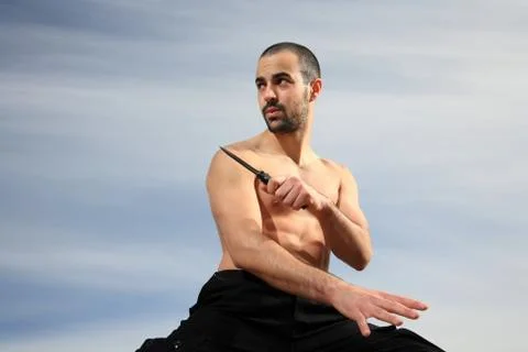 Martial arts instructor Stock Photos