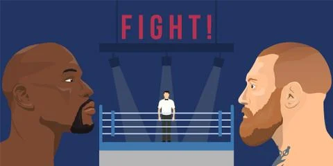 Martial arts topic Stock Illustration