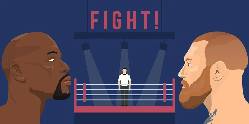 Martial arts topic Stock Illustration