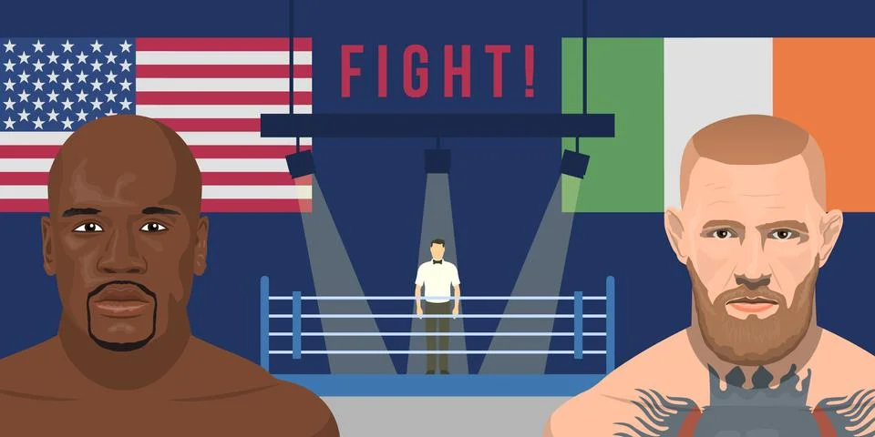 Martial arts topic Stock Illustration