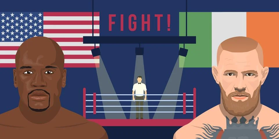 Martial arts topic Stock Illustration