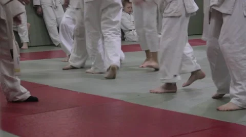 Martial arts. Warm up. Vidéo 47547814