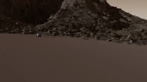 Martian Anomaly Stock Footage 139129522