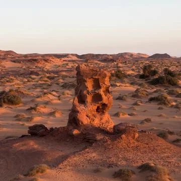 Martian landscape Stock Photos