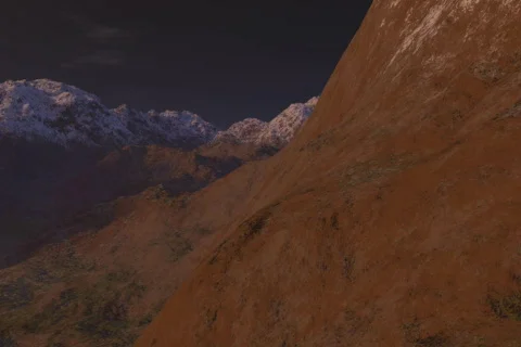 Martian Midnight Stock Footage 63013