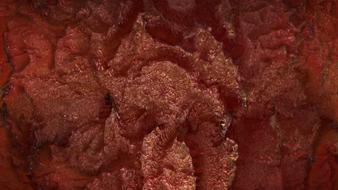 Martian relief seamless loop 3D render animation Stock Footage 138106967