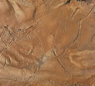 Martian Soil Background Stock Photos