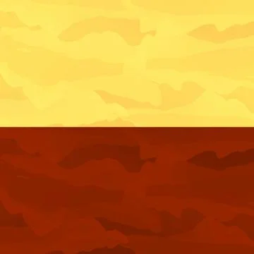Martian stylized background Stock Illustration