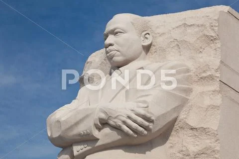 Martin luther king monument dc Stock Photos