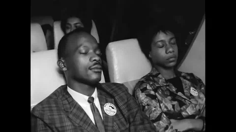Martin Luther King Speech Excerpt At The Civil Rights Freedom Now Demonstration Stock Footage 143415313