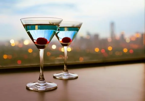 Martini drinks Stock Photos