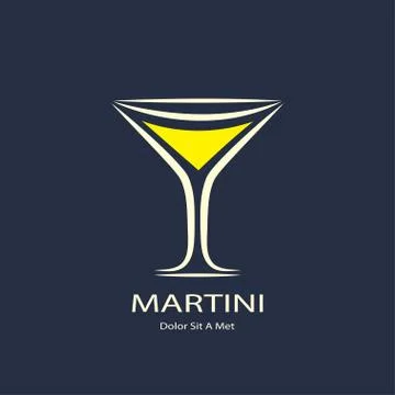 Martini Stock Illustration